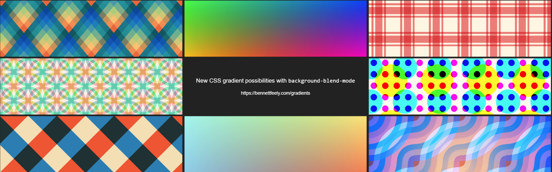 CSS Gradient Tiles