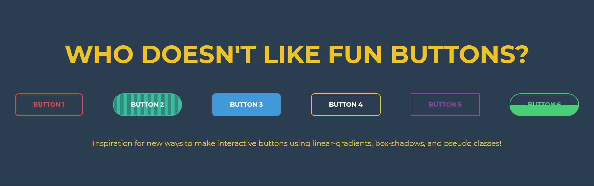 Colored CSS Buttons