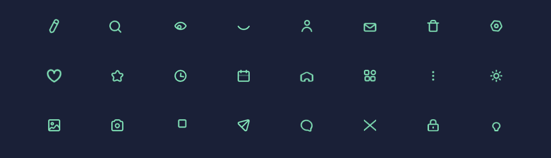 24 CSS Icons Examples and Code - AppCode