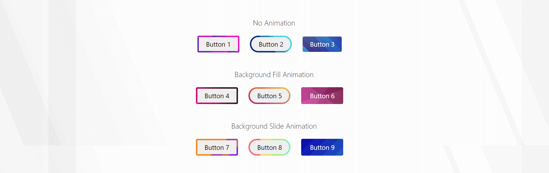 Modern Gradient Buttons