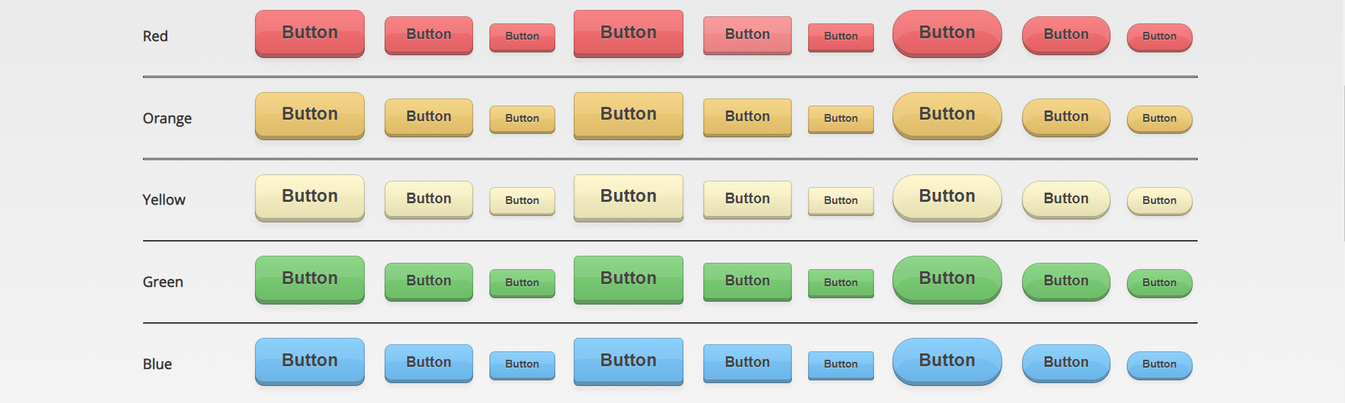 Pressable CSS Buttons