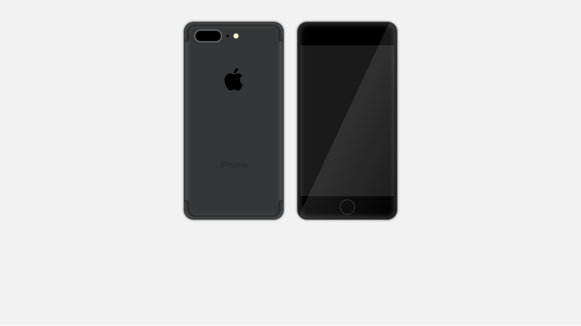 Dual Sided CSS iPhone Model