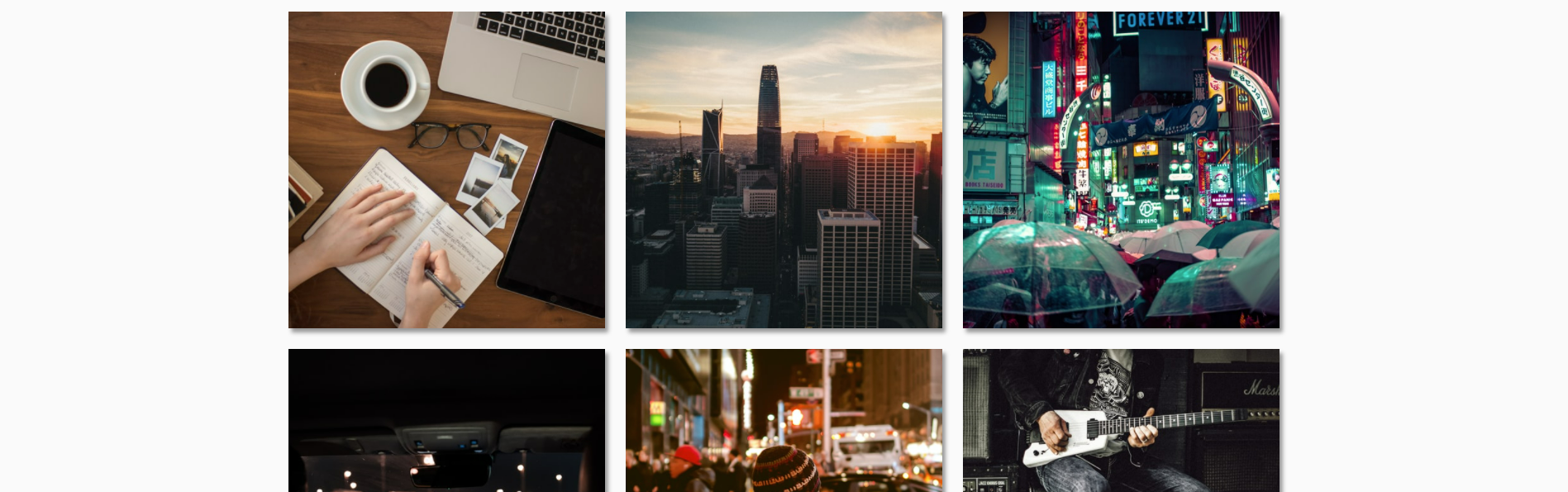 Image Gallery Grid and CSS Flexbox Fallback