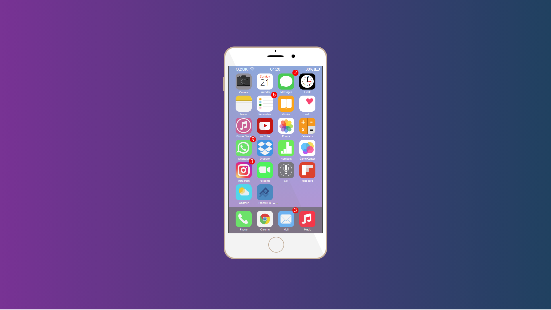 Pure CSS iPhone 6
