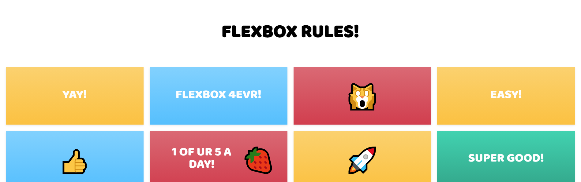 Super Best Flexbox Mixin