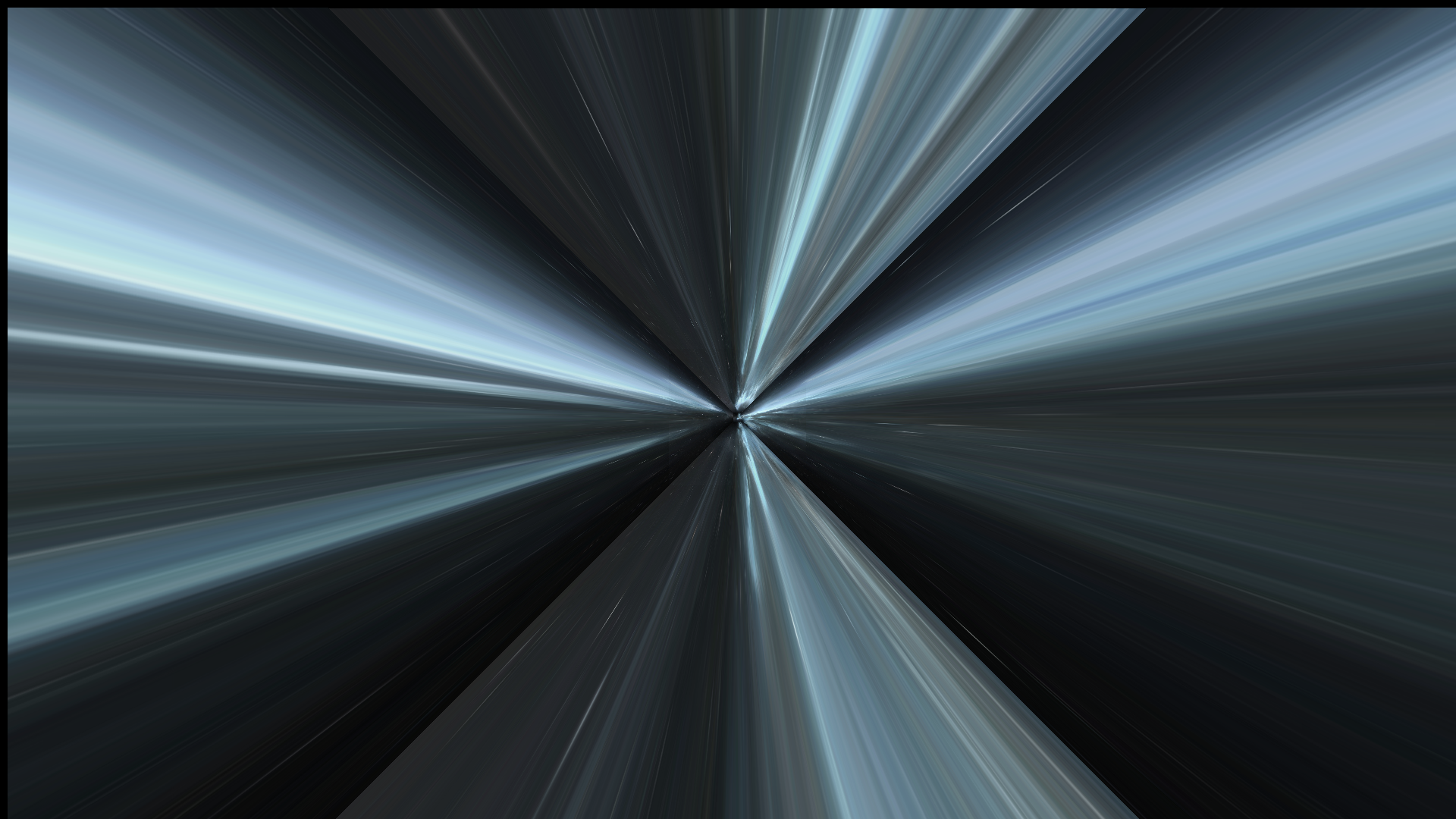 CSS Animated Blue Hyperspace