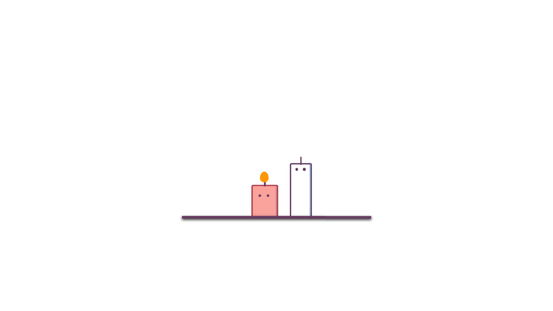 Funny Candle Pure CSS Keyframe Animation