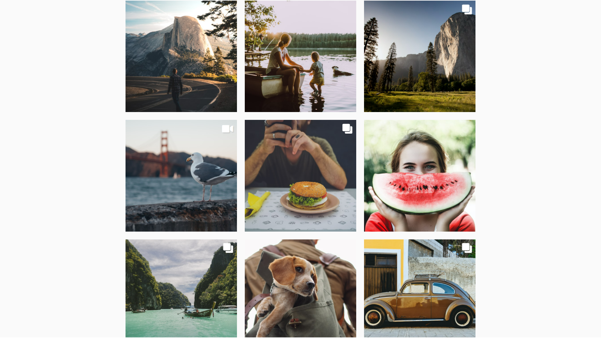 Instagram CSS Gallery With CSS Grid