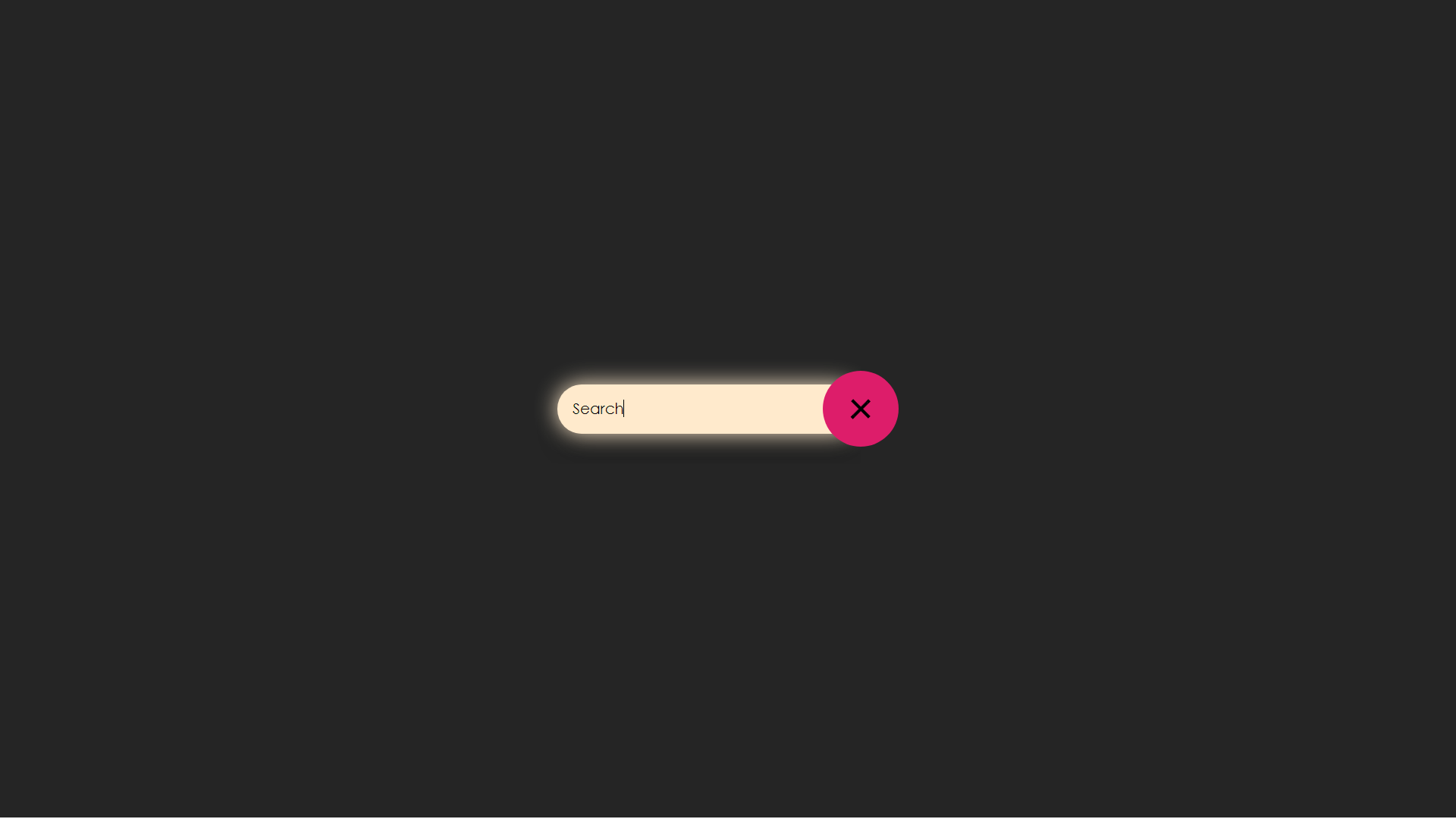 Pure CSS Expanding Search Bar