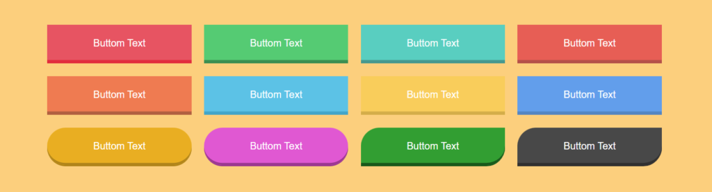 CSS Inset Shadow Buttons