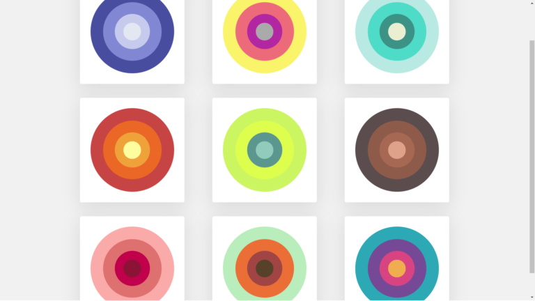 How To Create CSS Circle Color Palettes