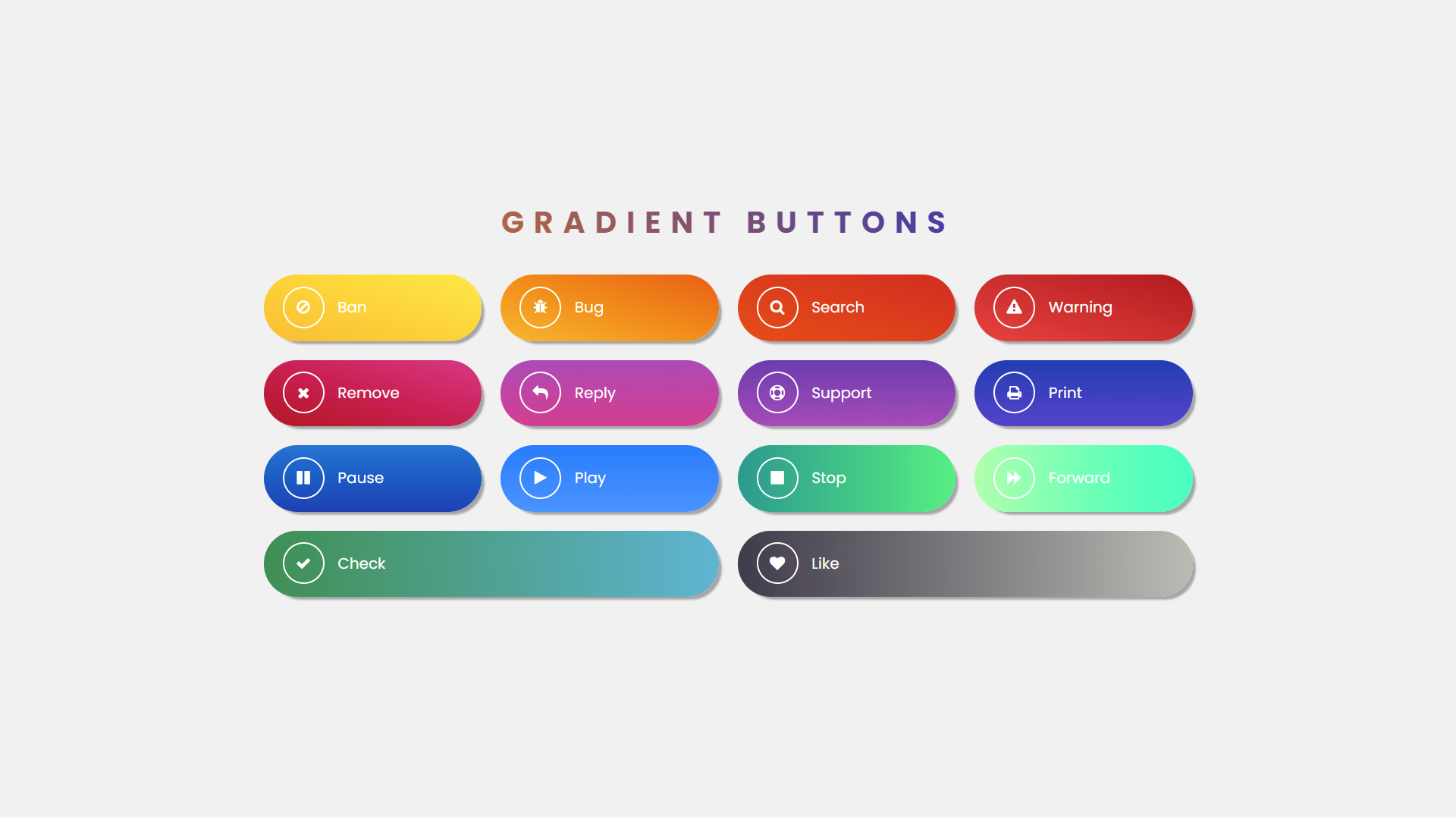 How To Create CSS Gradient Buttons AppCode