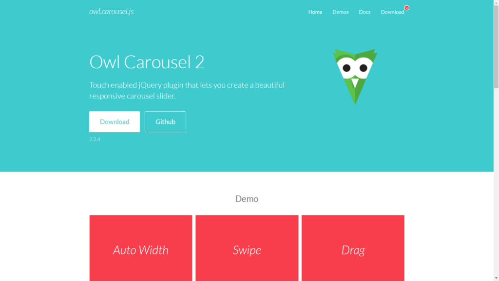 Owl Carousel - Official Website Home Page