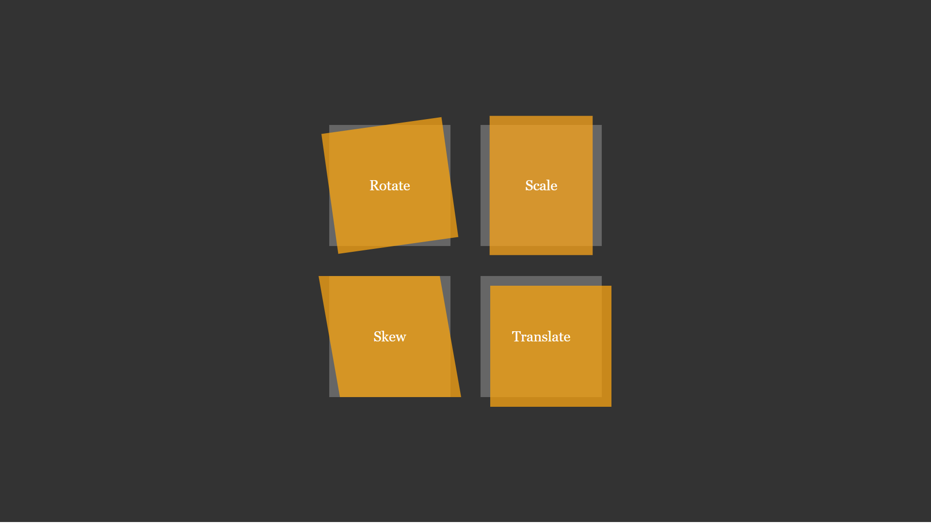 The Awesome CSS Transform Property and the Scale Function