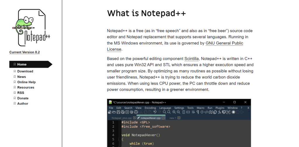 You Can Write Code With Notepad++