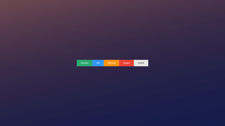 How To Create Alert Buttons With CSS