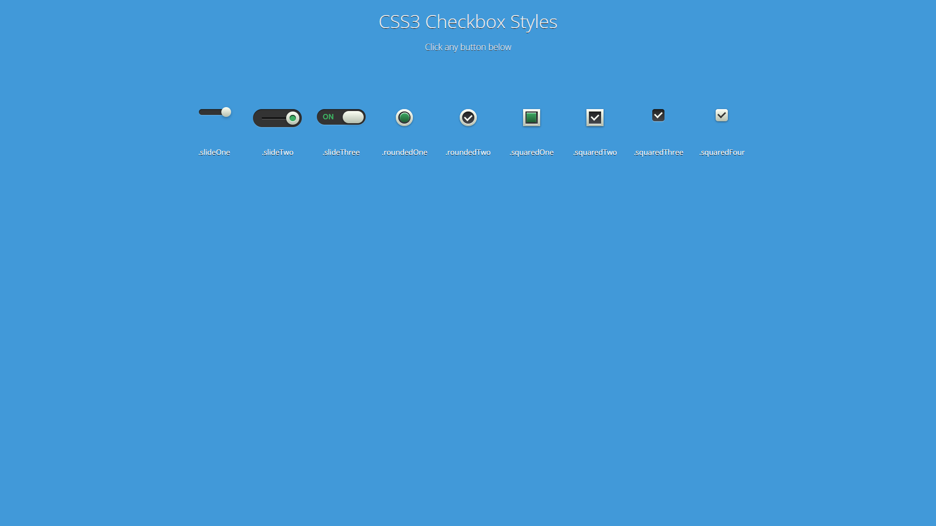 Multiple Gray CSS Checkbox Styles