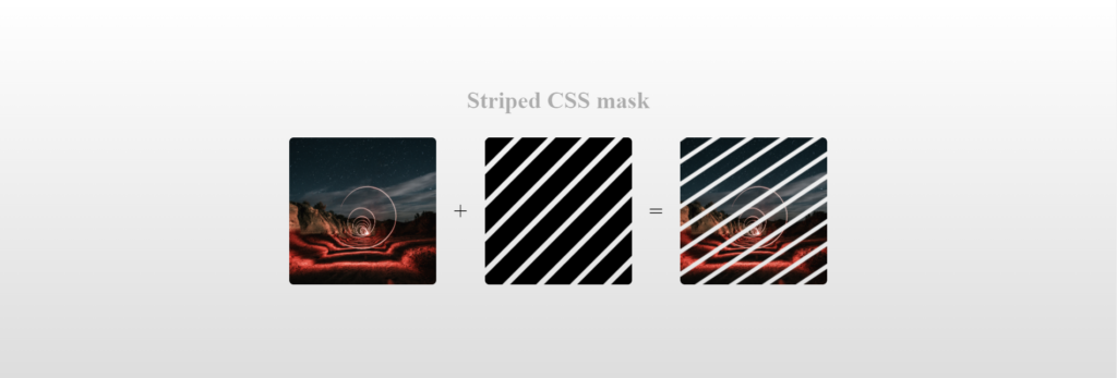 Night Lights With Stripped CSS Mask Image