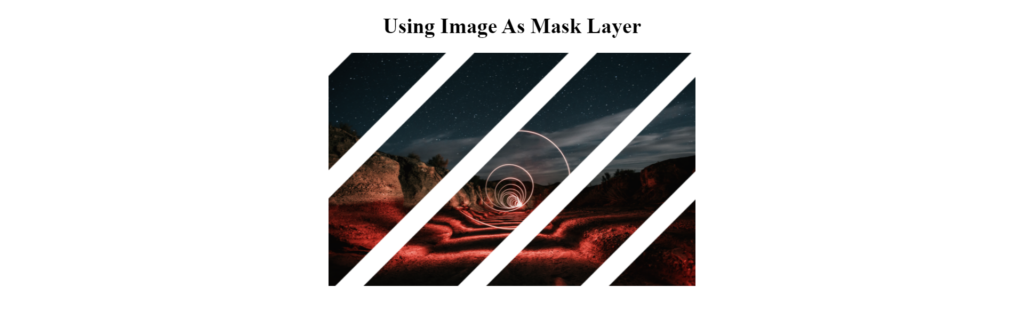 Rendered Output of CSS Mask Image