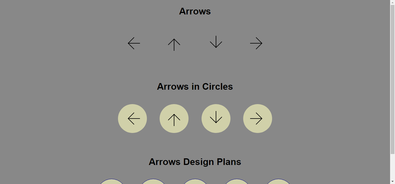 Different CSS Arrows