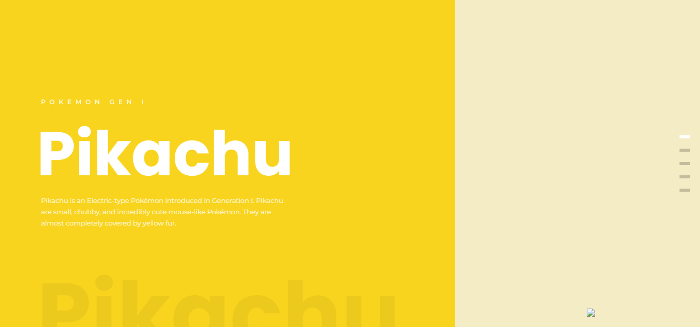 Pokemon Slider Pokemon Slider
