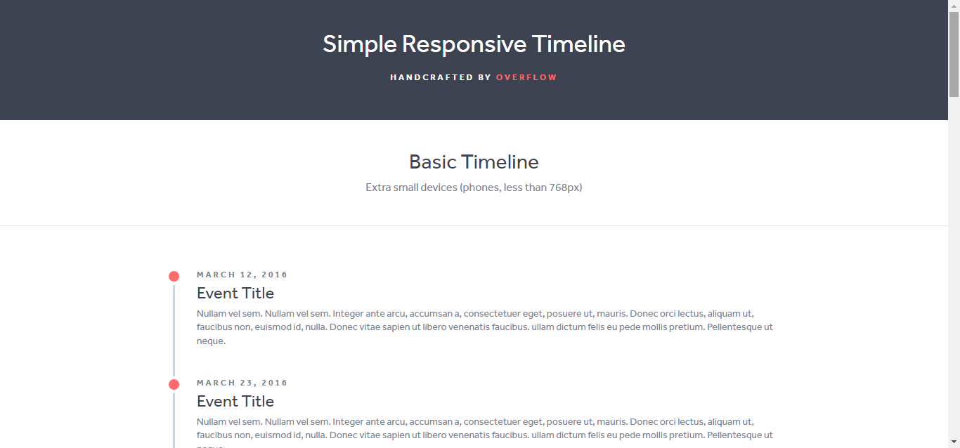 Simple Responsive Timeline 2