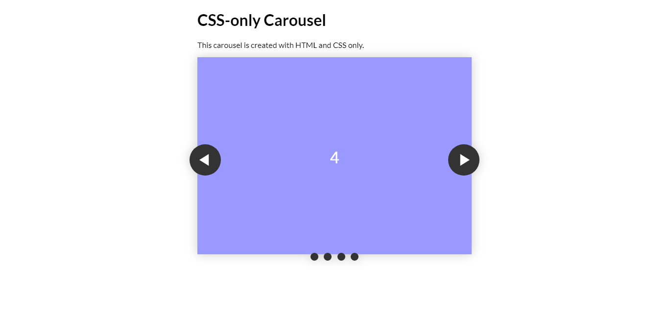 A CSS-Only Carousel Slider
