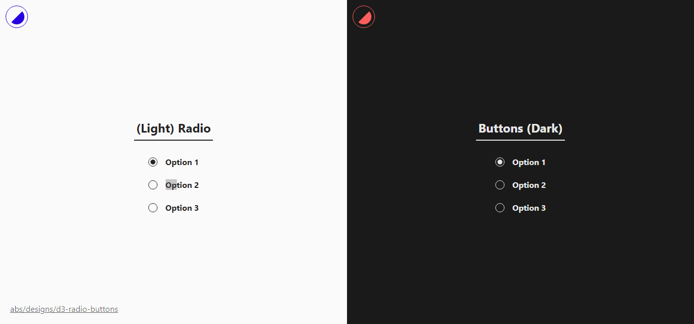 CSS Only_ Custom Radio Buttons