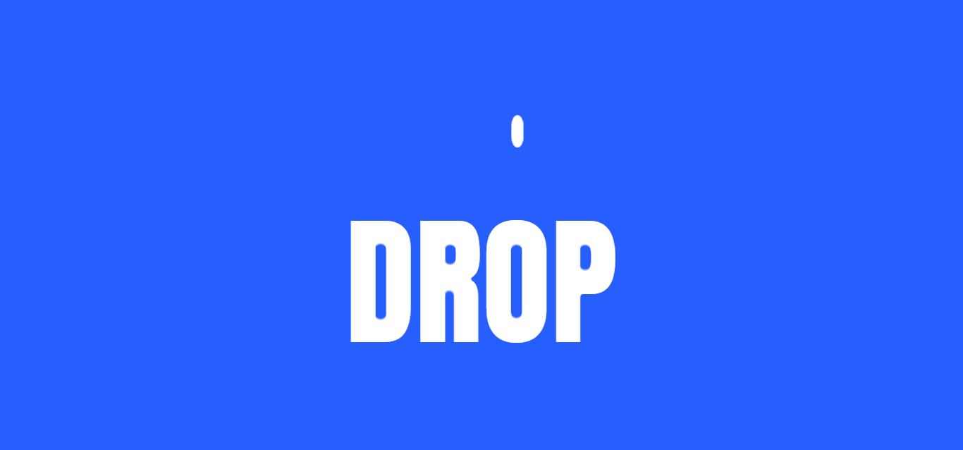 Drop Gooey Effect