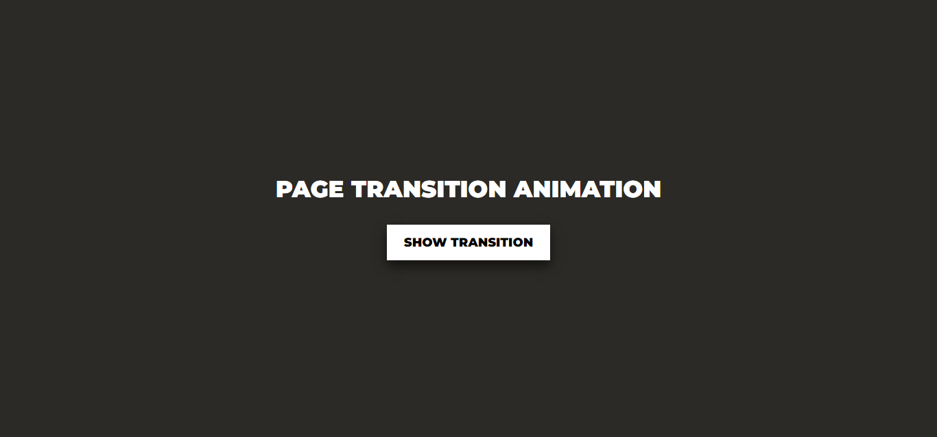 Page Transition Animation