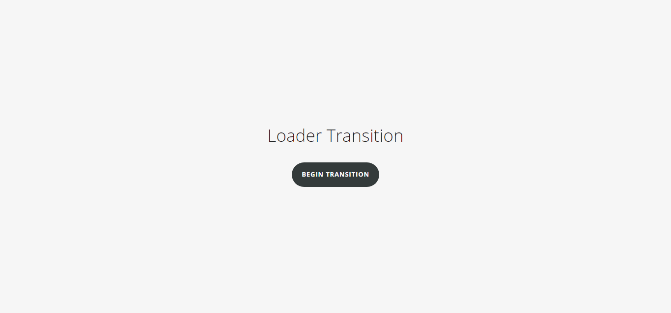 Page Transition with Loader