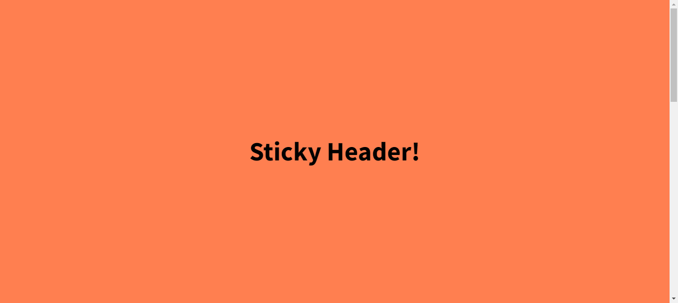 Responsive Scrolling Sticky Header 2