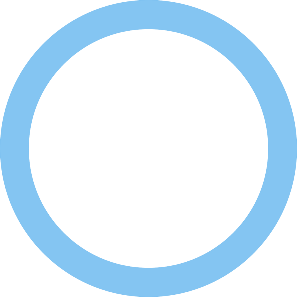 Blue Circle List Bullet Points